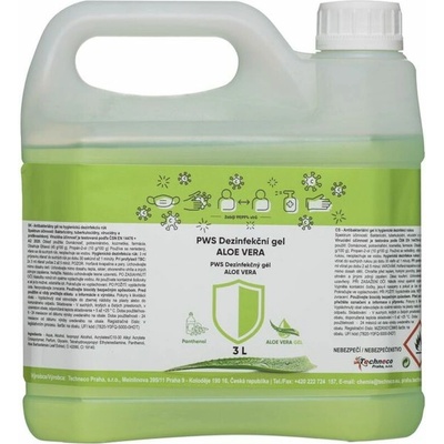 Techneco dezinfekční gel Aloe vera virocid 3 l