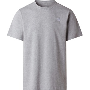 The North Face Мъжка тениска The North Face Evolution Simple Dome Short Sleeve T-shirt - Pale Grey Heather - размер XXL (216-7971-0816)