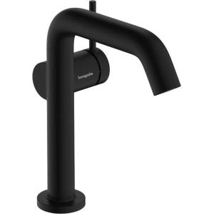 Hansgrohe Tecturis S - Смесител за умивалник с изпускателен клапан Push-Open, CoolStart, EcoSmart, матово черно 73340670 (73340670)