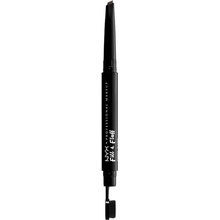 NYX Professional Makeup Fill & Fluff Eyebrow Pomade Pencil tužka na obočí Chocolate 14.82 g