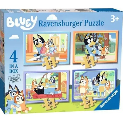 Ravensburger - Puzzle 4v1 Bluey - 1 - 39 piese