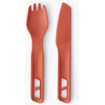 Sea to Summit Passage Cutlery Set 2 Piece Цвят: червен