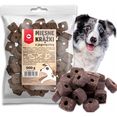Maced Mäsový pamlsok s jahňacím mäsom 500 g