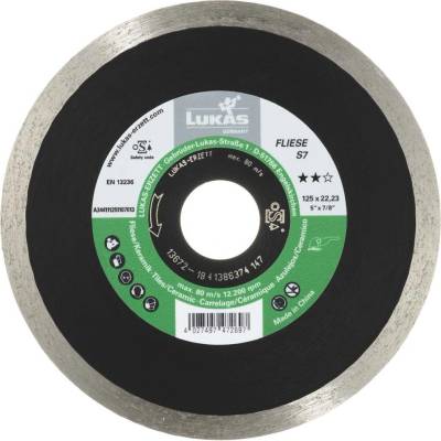 Lukas Erzett diamantový rezný kotúč 115 x 22.23 mm A344111151107013