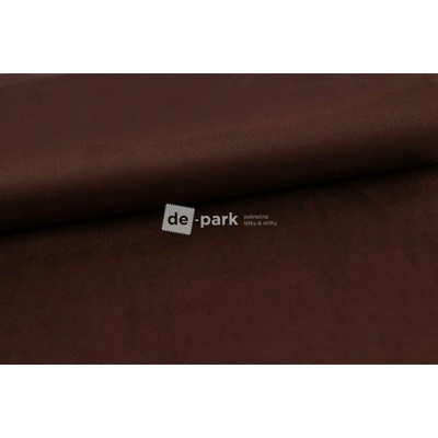 de-park Scuba - Umělá broušená kůže - dark brown