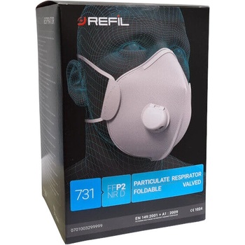 Refil 731 respirátor FFP2 skládací s ven