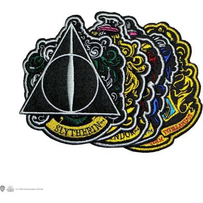 Cinereplicas Set nažehlovaček/nášivek Deluxe - Harry Potter