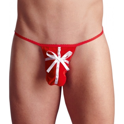 Svenjoyment Men's Strings pánská tanga s mašlí