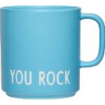 Design Letters Чаша с дръжка Favourite You Rock синя (10101008SWMCYOROCK)