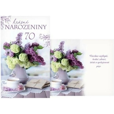 MFP přání k narozeninám 70 M11-609 T PRANI_T_2501
