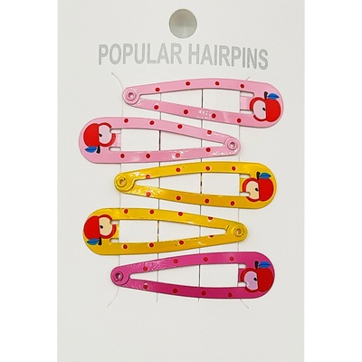 Dětské barevné sponky do vlasů 5ks