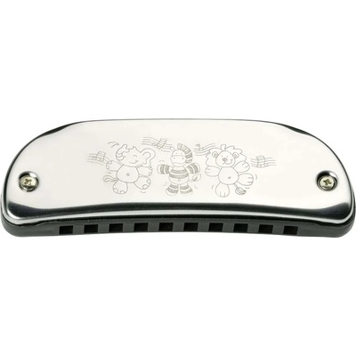 Goki Детски музикален инструмент Goki - Метална хармоника (61954)