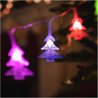 Family | LED Vánoční řetěz 20xLED/3xAA 2,3m multicolor | LC3538