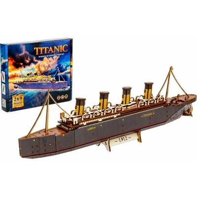 BusyKids Dřevěná 3D stavebnice Titanic – Hledejceny.cz