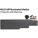 Rybářské vrhače návnad Fox Halo Illuminated Marker Pole 1 Pole Kit Including Remote