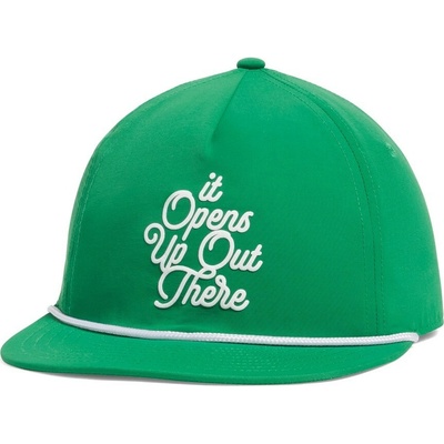 Under Armour DRIVE 5 PANEL SNAPBACK zelená 1389890-305