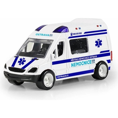 Rappa Kovové auto sanitka Ostrava 7cm