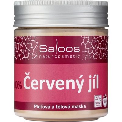 Saloos 100% Red Clay Face and Body Mask 140g