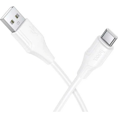 Hoco X124 Silikonový USB A na USB C 3A 1m bílý