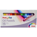 Pentel Olejové pastely 16 barev