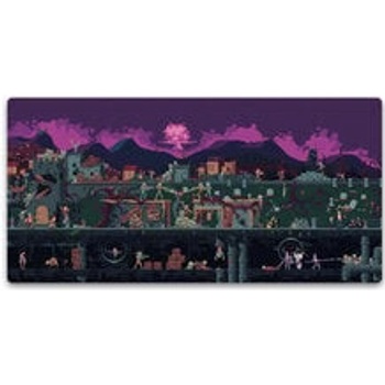 CZC.Gaming Necropolis by RobDiesALot, podložka pod myš a klávesnici CZCGAROB