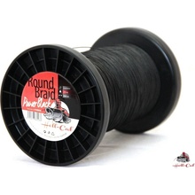 Hell-Cat šnúra Round Braid Power Black 1000m 0,80mm 100kg