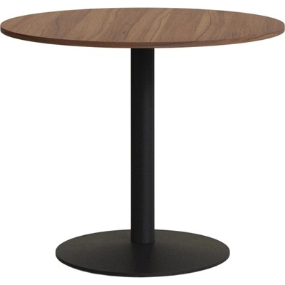 Ořechový bistro stolek Kave Home Esilda 90 cm