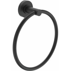 Ideal Standard IOM матов черен държач за кърпи (A9130XG)