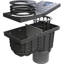 Haco Lapač strešných vôd LSV DN 110 čierny