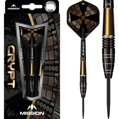 Mission Crypt 90% M1 Black/Gold 22g steel