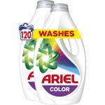 Ariel Течен перилен препарат Ariel - Color, за цветни тъкани, 2 х 60 пранета (1100039051)