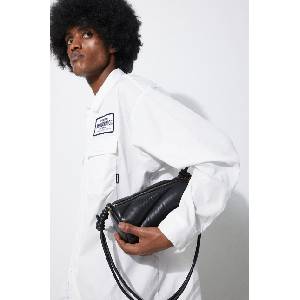 Fiorucci Кожена чанта Black Leather Mella Bag (U01FPABA001LE04BK01)