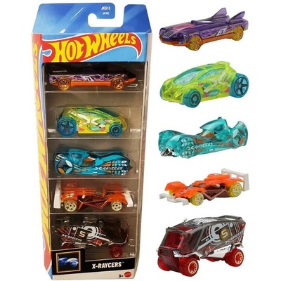 Mattel Hot Wheels 5ks angličáky X-Raycers.
