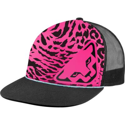 Dynafit Шапка с козирка Dynafit Graphic Trucker Cap - Pink Glo / Leo - размер One Size (204-8745-1711)