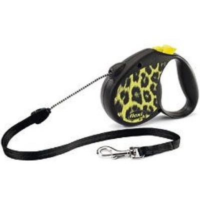 FLEXI Vodítko Safari leopard lanko