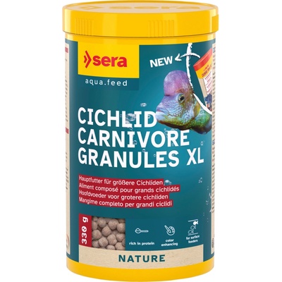 Sera Cichlid Carnivore Granules Nature XL 330 g