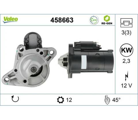 Startér VALEO 458663
