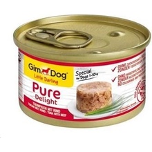 Gimdog Little Darling Pure Delight tuňák hovězí 85 g