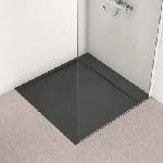 Ideal Standard i. life Ultra Flat S квадратно душ корито, наситено черно, 100x100 см (T5234FV)
