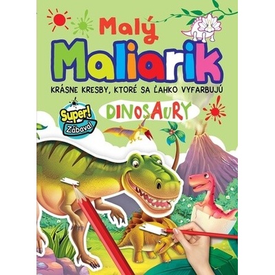 Malý maliarik Dinosaury