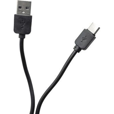 Mobilnet KAB-0089-USB-TYPEC dátový USB-C, 1m, černý
