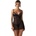Obsessive Perisia Babydoll & Thong Black M/L