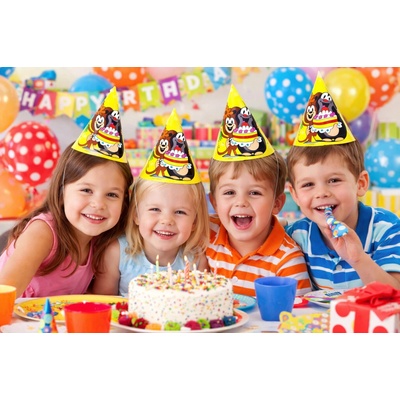 Wiky Krtek párty čepička 6ks – Sleviste.cz