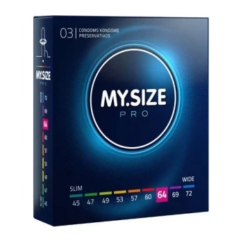 My Size Pro 3 бр. Презервативи My Size Pro 64 мм