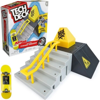 Tech Deck Xconnect skatepark Mafia Pyramid Shredder Almost