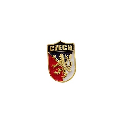 Odznak (pins) Czech 2,2x1,7 cm - farebný
