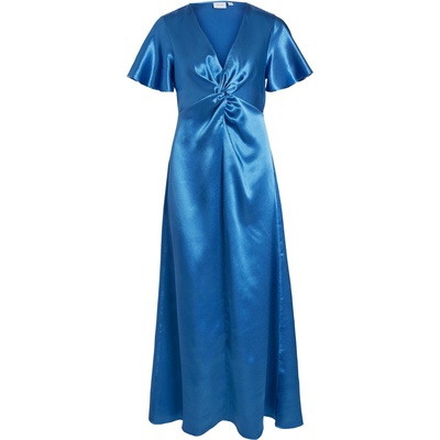 VILA Вечерна рокля 'Sittas' синьо, размер 34