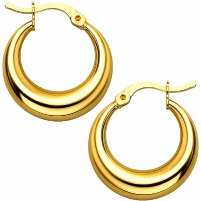 Zlaton Náušnice žluté zlato kruhy 1.9cm 1.75g N12092500958
