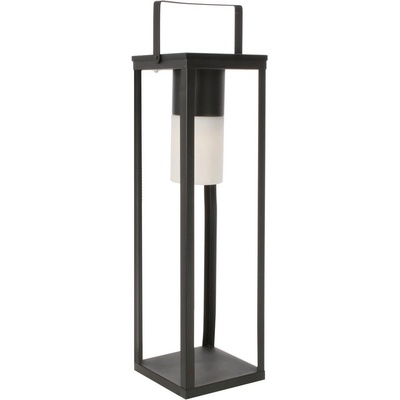 Bizzotto Черен LED фенер със соларен панел/с USB (височина 75 cm) Solar - Bizzotto (0827494)