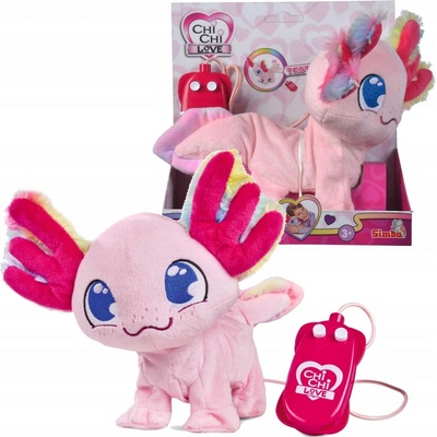 Simba Maskot Chi Chi Love Axolotl ovládaný kabelem